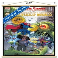 Marvel Doctor Strange az őrület Multiverzumában-akció fali poszter fa mágneses kerettel, 22.375 34