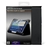 Kensington Comercio Soft Folio tok és állvány - Tabletta védő tokja - pala szürke - a Samsung Galaxy Tab számára