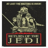 Csillagok háborúja: A Jedi visszatérése - a várakozás túl van a falon poszter, 14.725 22.375 bekeretezve