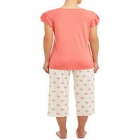 Női Disney Winnie A POOH CAPRI PAJAMA SET