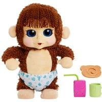 Az állati csecsemők majom, jumpin lil majmok, fiú elektronikus háziállat