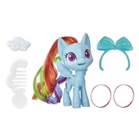 My Little Pony Rainbow Dash bájital hajjal, fésűvel és kiegészítőkkel