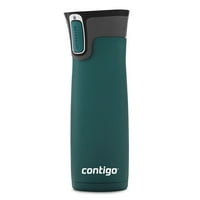 Contigo West Loop rozsdamentes acél utazási bögre AUTOSEAL fedél mángold, fl oz