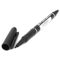 Kettős jelölő fekete tinta vízálló jelölő toll a hallgatói tisztviselők számára