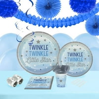 Twinkle Twinkle Little Star Blue Vendég asztali edények és dekorációs készlet