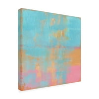 Carol Young 'Day Glow Pastel i' Canvas Art