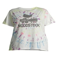 Grayson Social Junior Plus Tie Dye Woodstock grafikus póló