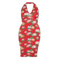 Luv Betsey by Betsey Johnson női kötőfék midi ruha