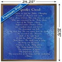 Az apostol hitvallása fali poszter, 22.375 34