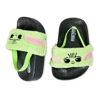 Baby Yoda kisgyermek fiúk Terry Slide Sandals