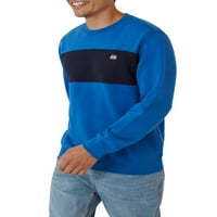 Chaps férfiak rockland colorblock gyapjú crewneck pulóver- méretű xs akár 4xb-ig