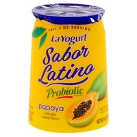 La joghurt sabor latin probiotikus papaya kevert lowfat joghurt, oz
