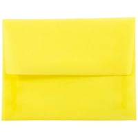 Papír a Áttetsző borítékok, 3 4, elsődleges sárga, csomagonként
