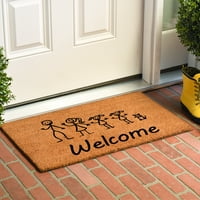 Calloway Mills Stick Family Outdoor Doormat 24 36