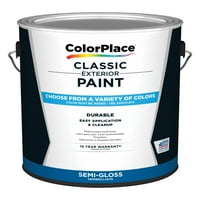 Colorplace Classic külső házfesték, fekete matt szilva, félig fényes, gallon