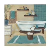 Marietta Cohen Art and Design 'Cheetahpattern Bath i' Canvas Art