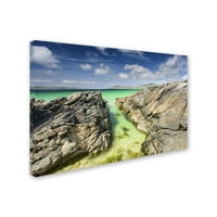 Képzőművészet „Hebridean Paradise” vászon művészete, Michael Blanchette Photography