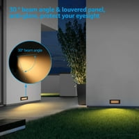 Dimmable LED LEC-lámpák 120-277V, 2700K 3000K 4000K Kiválasztható, 4,5W 300 lm lépcsőfény, IP-vízálló, ETL felsorolva, az olaj