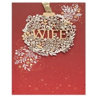 Amerikai üdvözlet karácsonyi kártya feleségnek