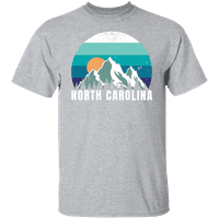 Graphic America State of North Carolina Roots férfi grafikus póló kollekció