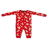 Derek Heart Mézeskalács Cookie illesztő család karácsonyi pizsama készlet
