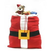 Ünnepi idő 3 'Santa Suit filc ajándék táska