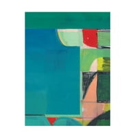 Bellissimo Art 'Teal Abstract i' Canvas Art