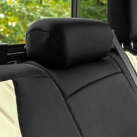 Csoport AFCM5009Beigerear bézs neoprén egyedi autó ülés fedele - GMC Sierra légfrissítővel
