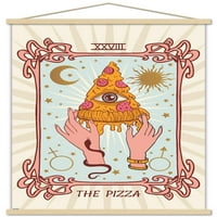 A Pizza fal poszter mágneses kerettel, 22.375 34