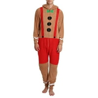 Felnőtt Onesie férfiak hangulatos újdonságú rénszarvas jelmez karácsonyi férfi ünnepi Halloween felnőtt Onsie felnőtt jelmezek