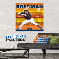 Houston Astros - Ale Bregman Wall Poster, 22.375 34