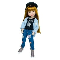 Ruby Red Divat Friends - Rock Star Stella Fashion Doll