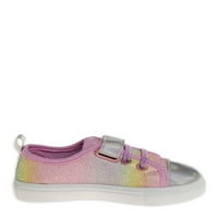 Nanette Lepore Toddler Girls Glitter Sneaker, Méretek 7-12