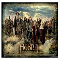 A Hobbit: Váratlan Utazás-Csoportos Falplakát, 14.725 22.375