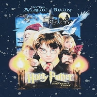 Harry Potter kisgyermek rövid ujjú grafikus póló, 2-csomag, méretek 2T-5T