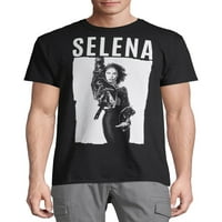Selena férfi és nagy férfi rövid ujjú grafikus póló