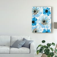 Védjegy Képzőművészet 'Water Blossoms i' Canvas Art készítette: Deborah Velasquez