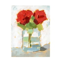 Ethan Harper 'Cut Roses I' Canvas Art