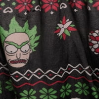 Rick & Morty férfi karácsonyi pizsama nadrág