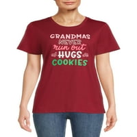Módja annak, hogy megünnepeljük a nők karácsonyi nagymama öleléseket grafikus pólót