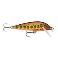 Rapala visszaszámlálás Minnow csalit 2 3 16oz forró mustár Muddler