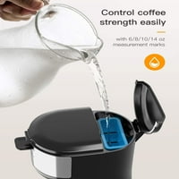 Single Serve kávéfőző sörfőző K-Cup Pod & Őrölt kávé termikus csepegtető Instant kávéfőző gép
