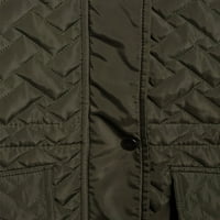 Big Chill női kosár Weave paplan kapucnis fau memória anorak