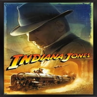 Indiana Jones és a sors számlapja-kalap fali poszter, 22.375 34 bekeretezve