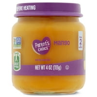 A Parent's Choice Baby Food, 2. szakasz, mangó, 4oz üvegedény