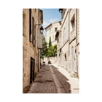 Védjegy Szépművészet 'Franciaország Provence Provencal Street Scene' Canvas Art készítette: Philippe Hugonnard