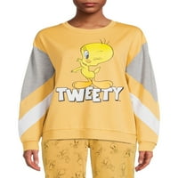 Tweety Juniors Colorblocked Pullover pulóver