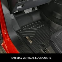 Ledkingdomus padlószőnyegek a Honda CR -V -hez - Hibrid TPE padlóbetétek 1. és 2. sor Teljes készlet