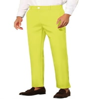 Egyedi olcsó férfi vékony fitnesz nadrág lapos elülső, egységes színű üzleti nadrág