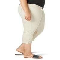 Lee Women's Plus Size Capri